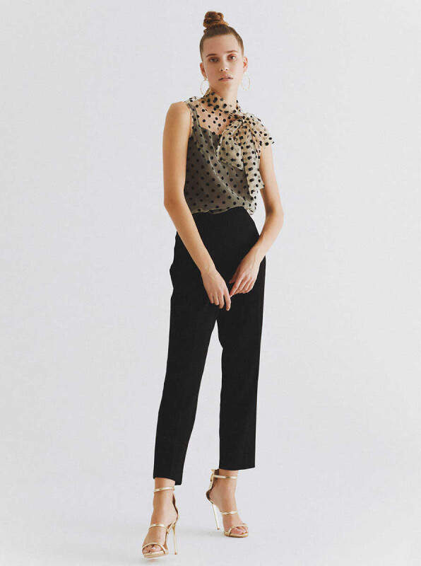  Kısa Paçalı Pantolon Siyah - 1