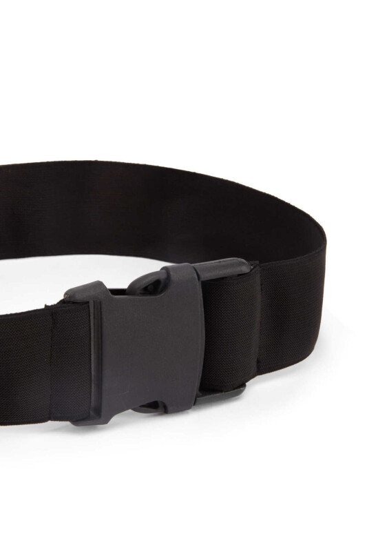 Klipsli Kadın Kemer Siyah - 2