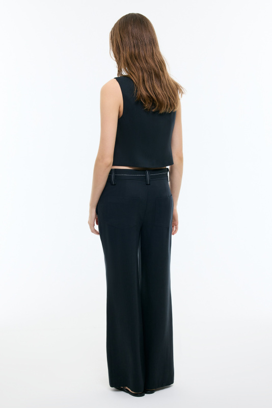 Tailored Fit Yelek Lacivert - Roman (1)