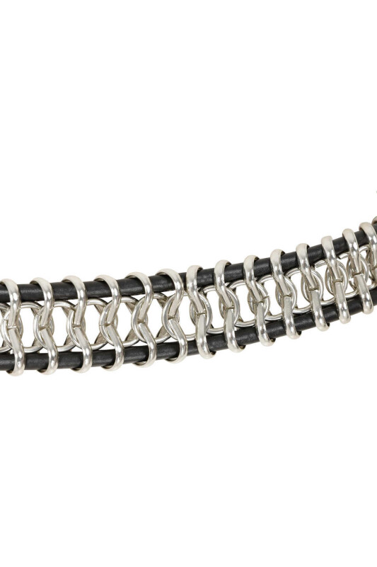  Womens Belt with Metal Chain Detail Original - 3