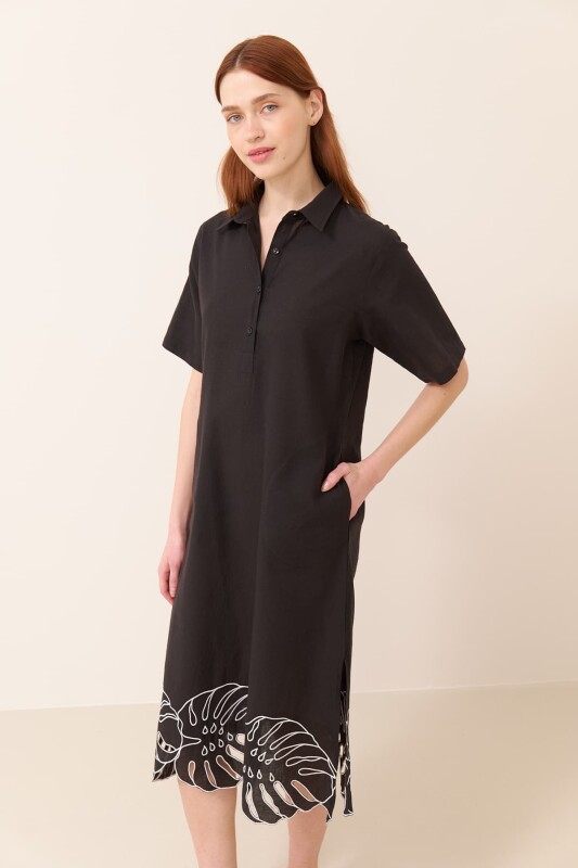 Midi Boy Elbise Standart Renk - 4