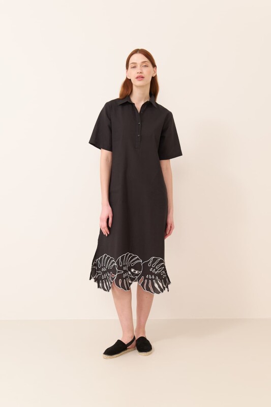 Midi Boy Elbise Standart Renk - 1