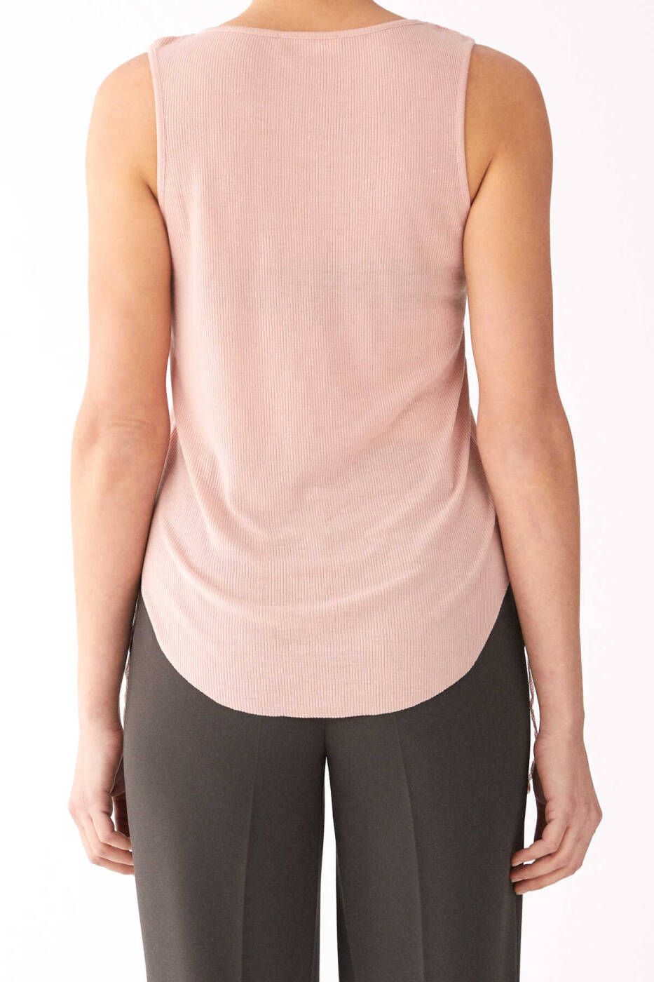Omuz Detaylı Atlet Pembe - 2