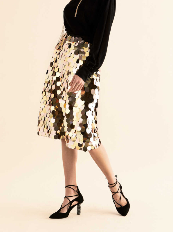  Payet Detaylı Etek Standart Renk - 3