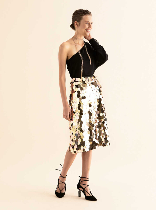  Payet Detaylı Etek Standart Renk - 4