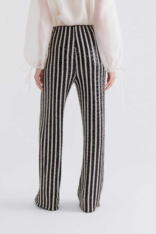 Geniş Paça Pantolon Standart Renk - 2