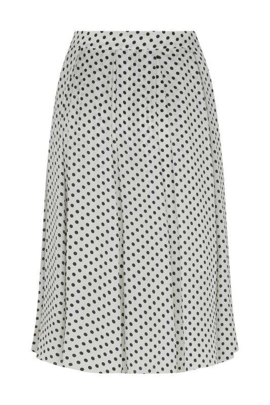 Pileli Puantiyeli Etek Standart Renk - 5