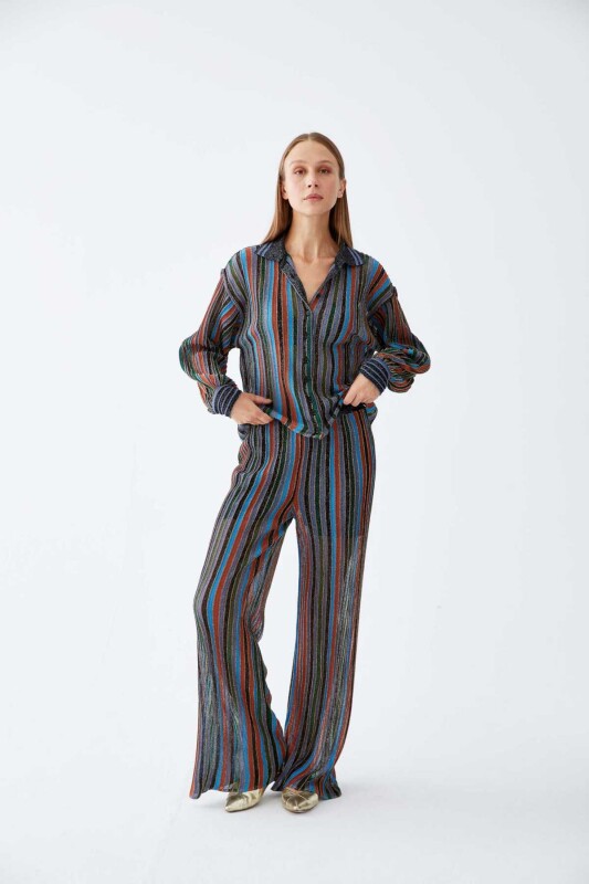  Polo Yaka Triko Bluz Standart Renk - 2