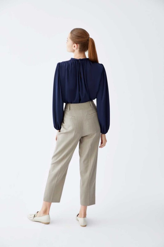  Puantiyeli Pantolon Bej - 2