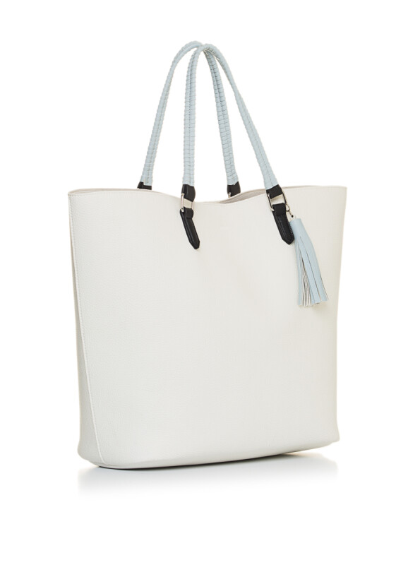 Püskül Detaylı Omuz El Çantası Standart Renk - 3