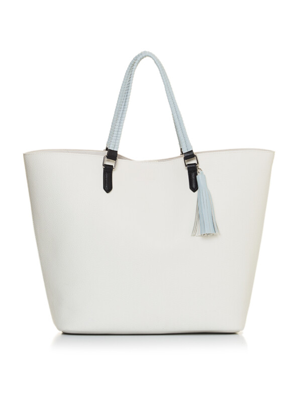 Püskül Detaylı Omuz El Çantası Standart Renk - 1