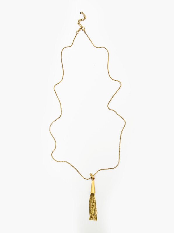  Püsküllü Kadın Kolye Standart Renk - 1