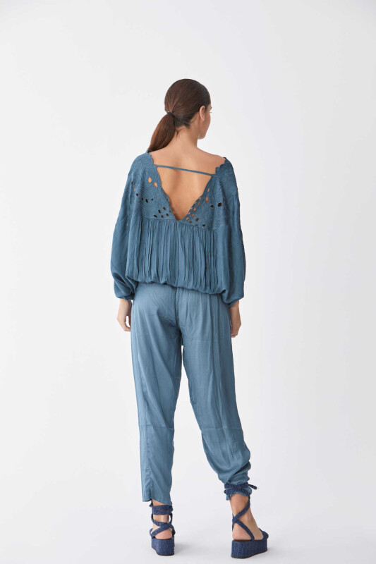 Şalvar Model Kadın Pantolon Standart Renk - 2