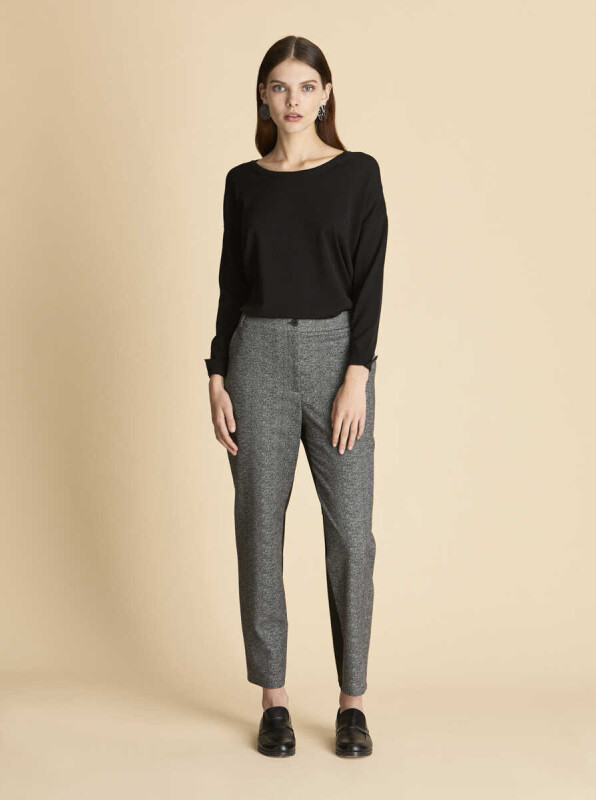  Şerit Detaylı Pantolon Standart Renk - 1