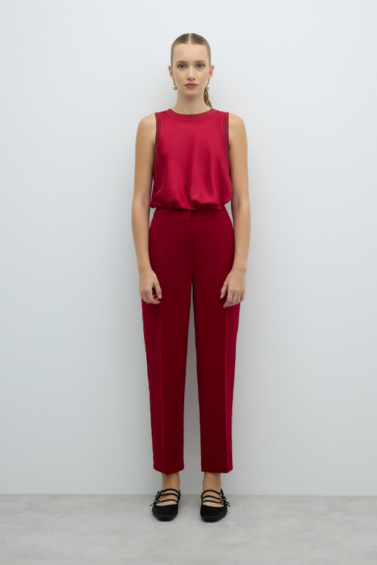 Sigaret Pantolon Bordo - 2