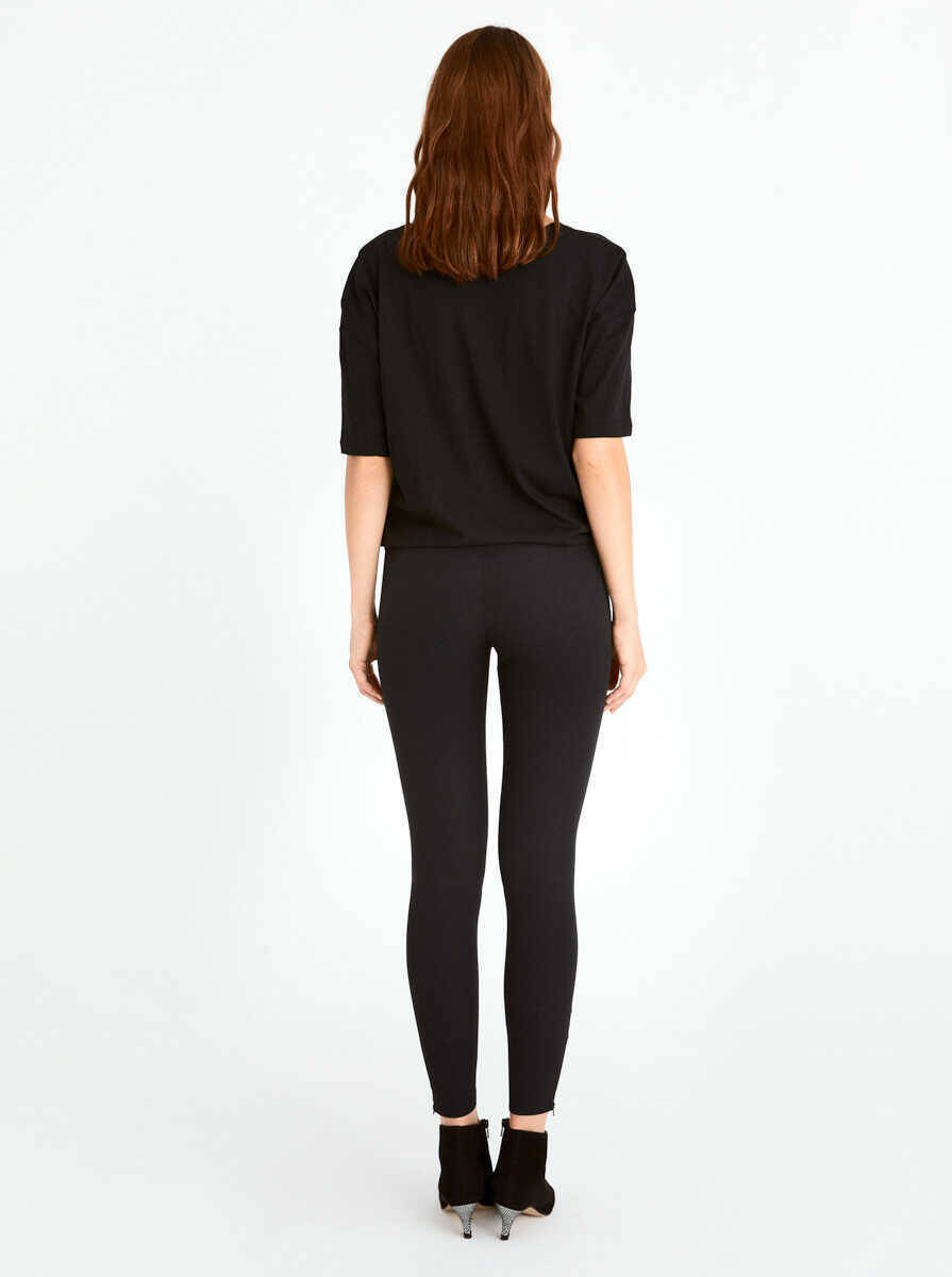  Skinny Kadın Pantolon Siyah - 2