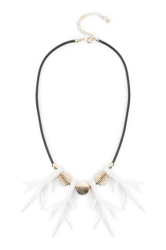 Taş Detaylı Kolye Standart Renk - 1