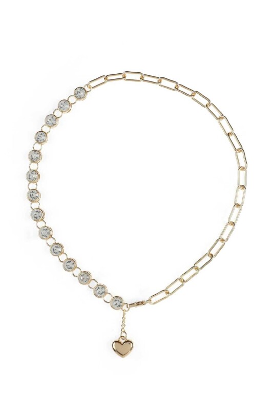 Taşlı Kadın Kolye Standart Renk - 3