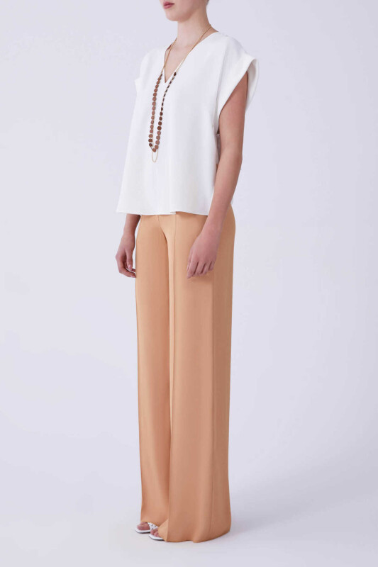 Uzun Pantolon Bej - 3