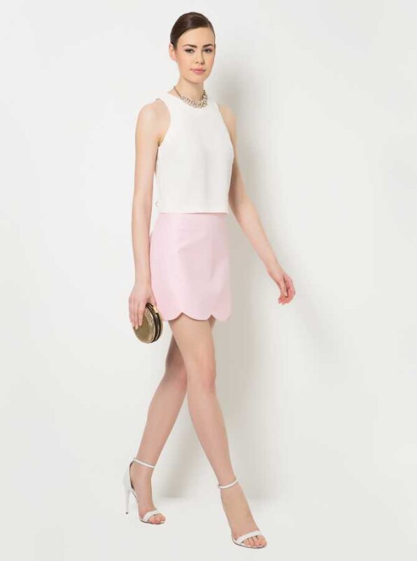 Mini Etek Açık Pembe - 4