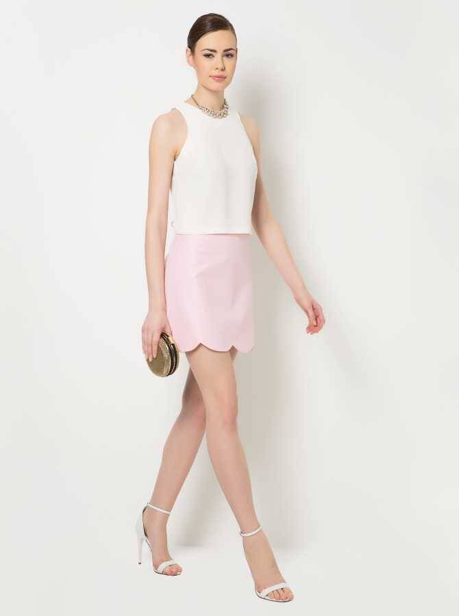 Mini Etek Açık Pembe - 4