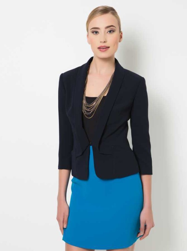 Y15 16004 CEKET Lacivert - 1