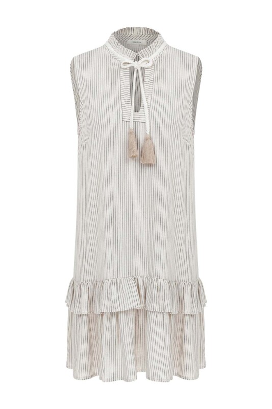 Günlük Elbise Standart Renk - 4