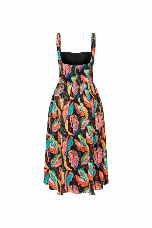 Askılı Günlük Elbise Standart Renk - 5