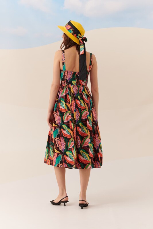 Askılı Günlük Elbise Standart Renk - 2