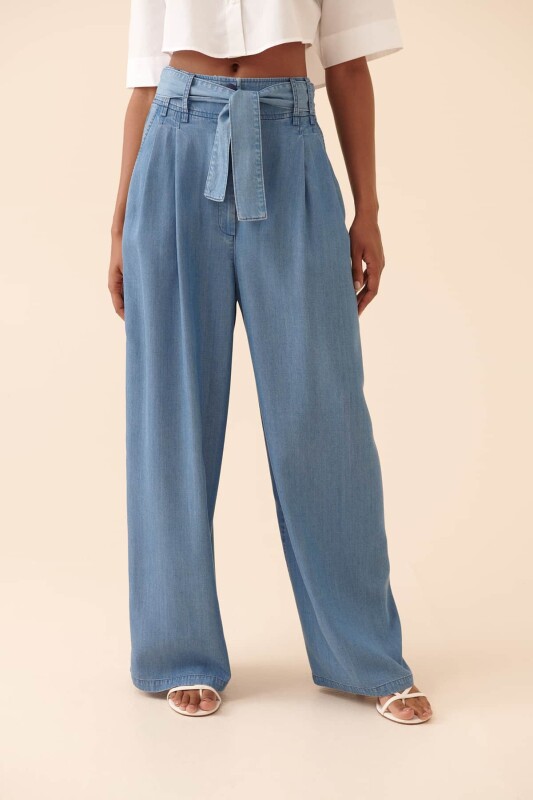 Pantolon Lacivert - 3