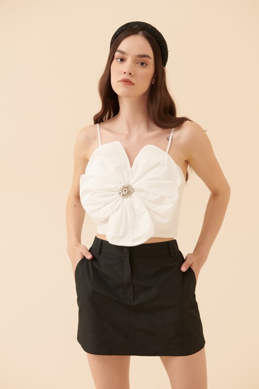 Etek Şort Siyah - 1