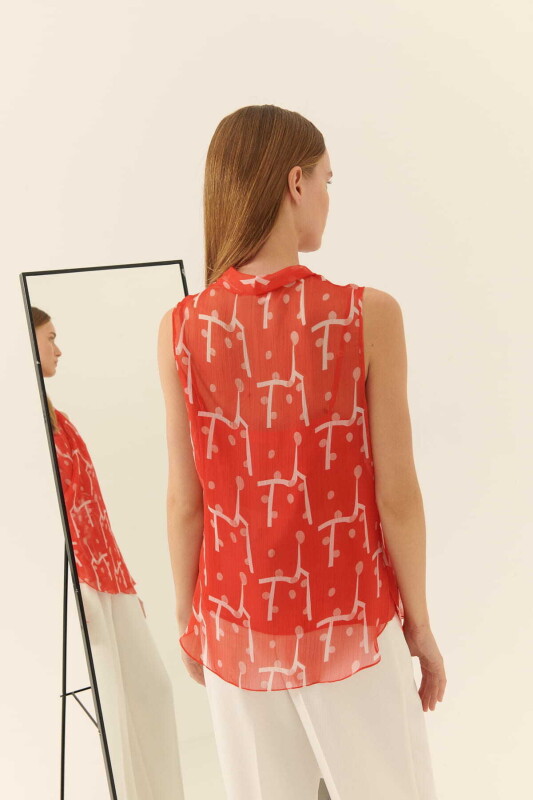 Kısa Kollu Bluz Standart Renk - 2