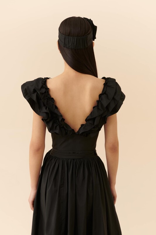 Abiye Bluz Siyah - 2