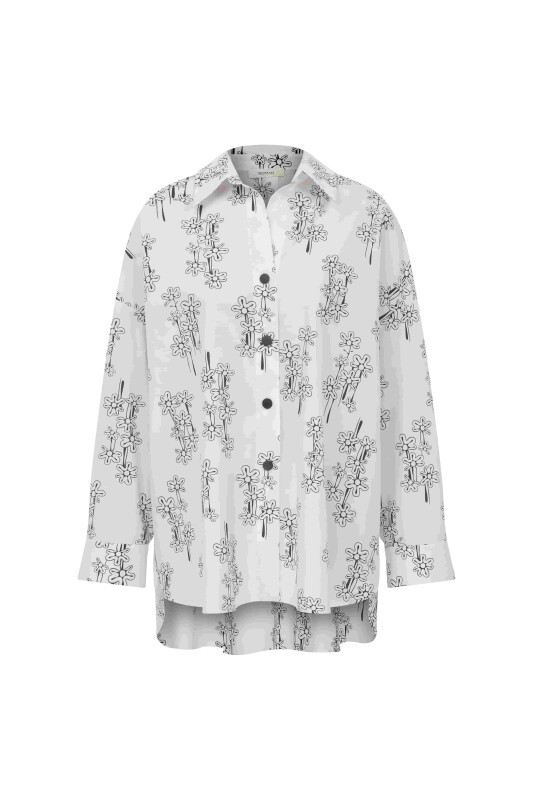 Gömlek Siyah-Beyaz - 4