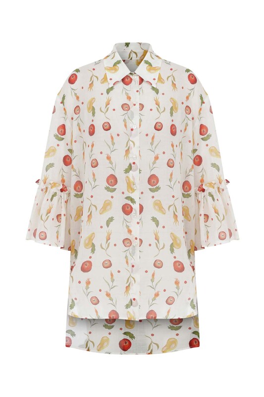 Desenli Gömlek Standart Renk - 4