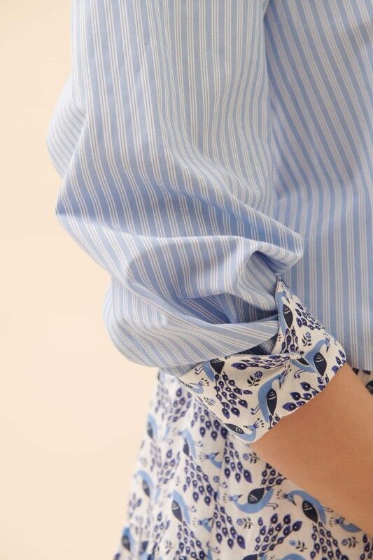 Çizgili Gömlek Standart Renk - 3