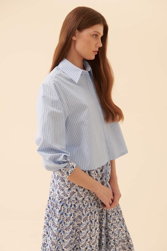 Çizgili Gömlek Standart Renk - 4