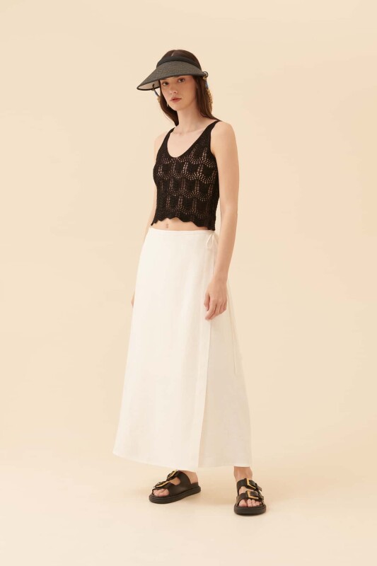 Yandan Bağlamalı Etek Kemik 