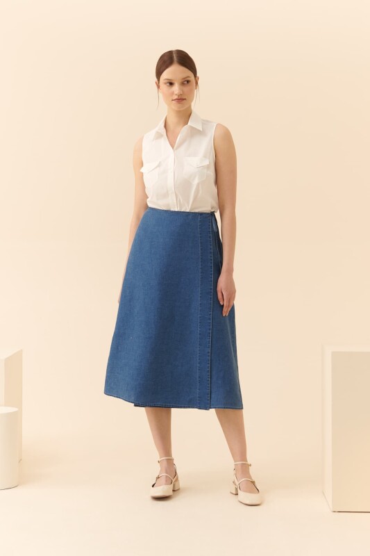 Midi Boy Etek Lacivert - 1