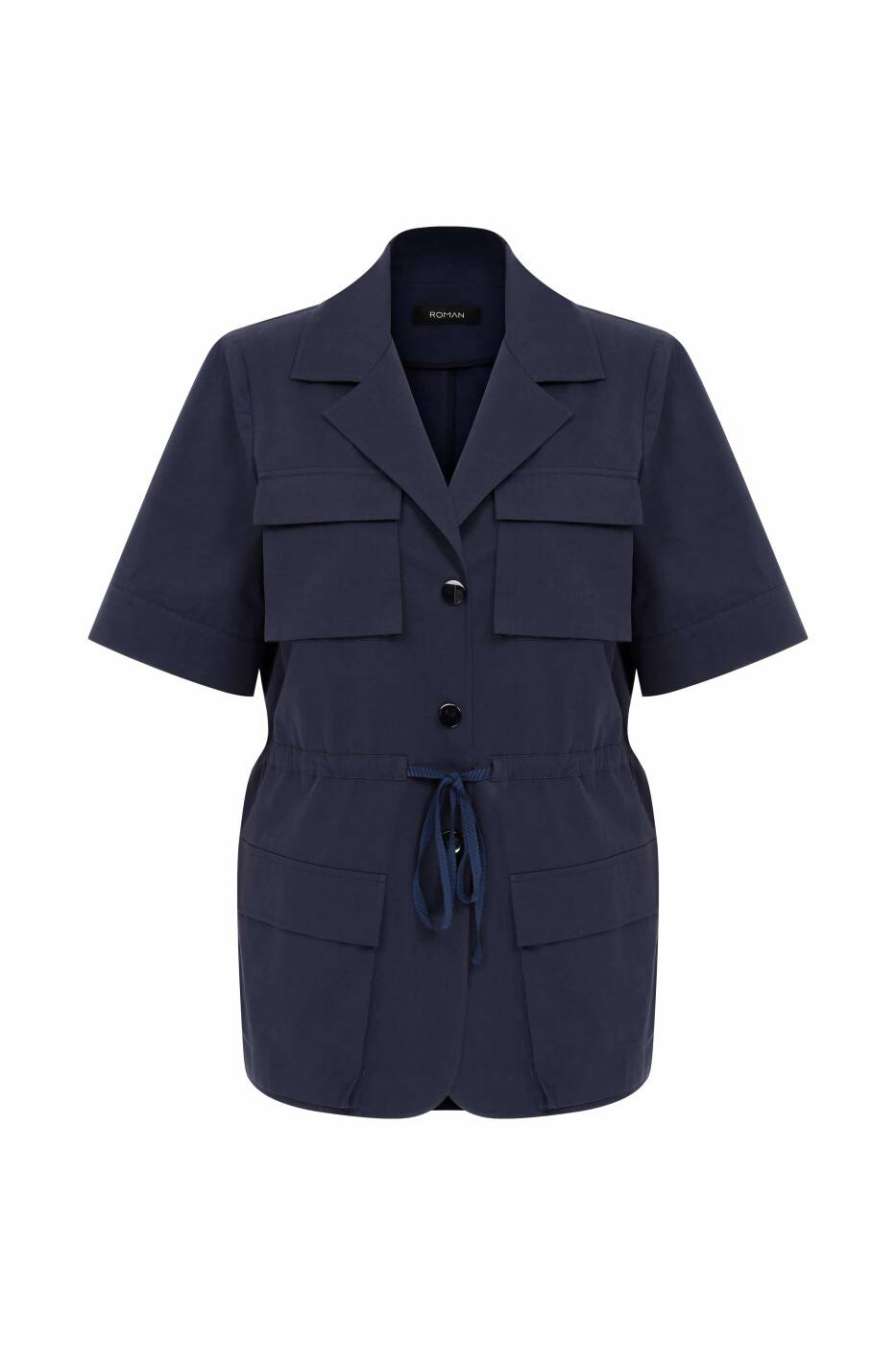 Blazer Ceket Lacivert - 4