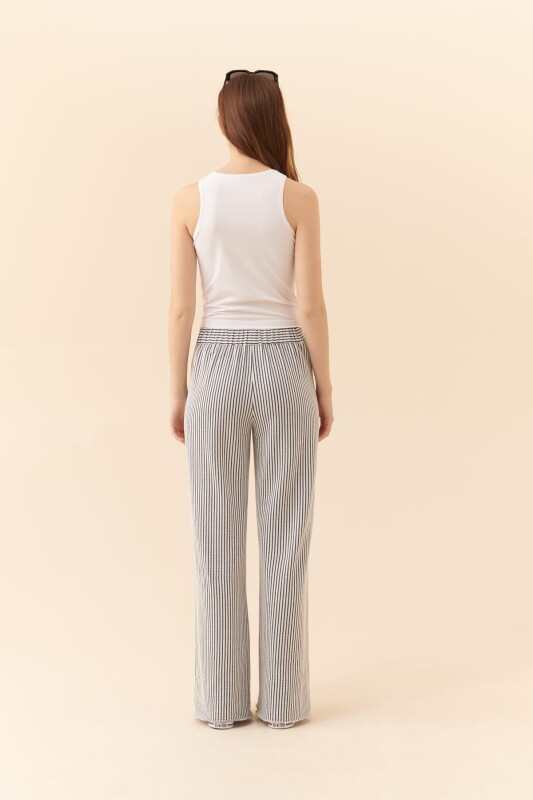 Geniş Paça Pantolon Standart Renk - 2