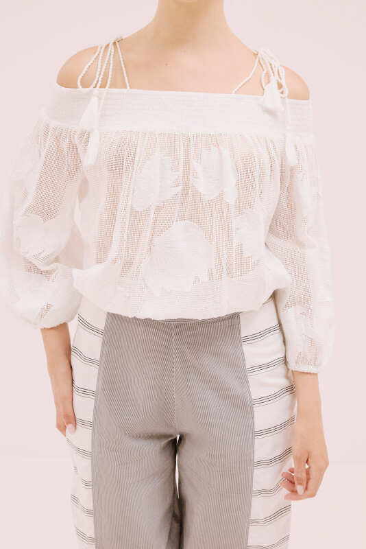 Bluz Standart Renk - Roman