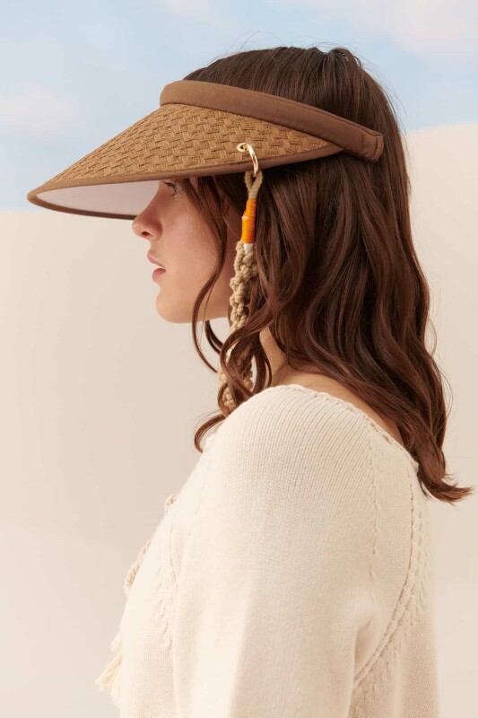 Yazlık Şapka Kahve - 2