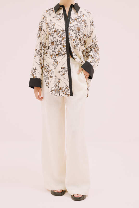 Boyfriend Gömlek Standart Renk - 1