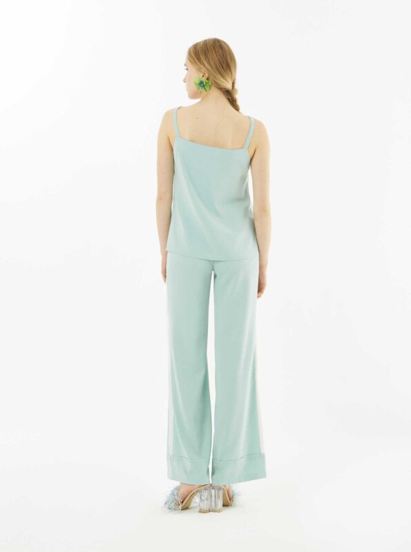 Yandan Şeritli Kadın Pantolon Akua - 2