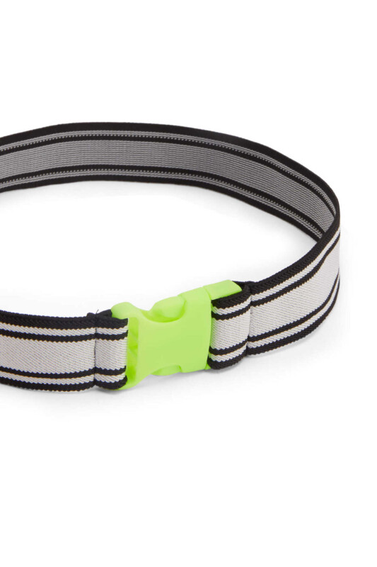 Yeşil Klipsli Kemer Standart Renk - 2