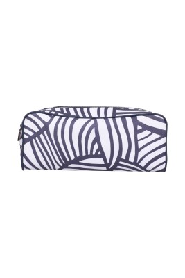 Zebra Desenli Portföy Çanta Lacivert - Beyaz - 3