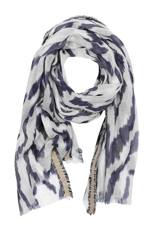 Zebra Desenli Şal Standart Renk - 2