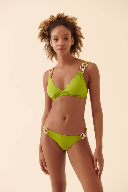 Zincirli Bikini Fıstık Yeşili 