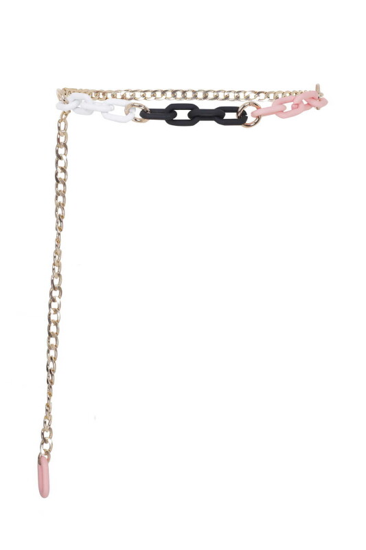 Zincirli Renkli Kemer Standart Renk - 4